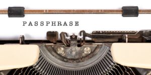 How to create a strong passphrase training