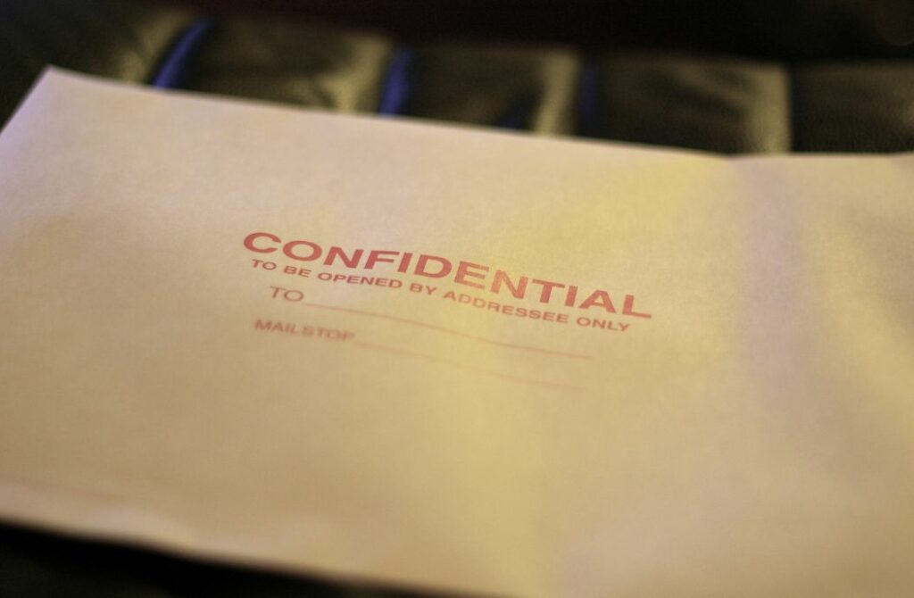 Confidentiality