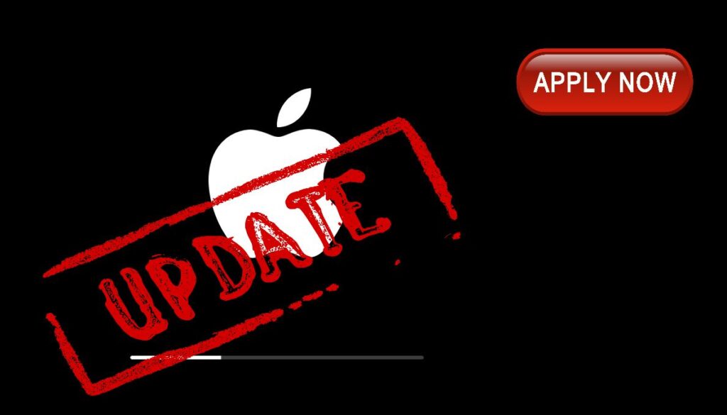 Apply Apple Update Now