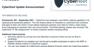 september press release