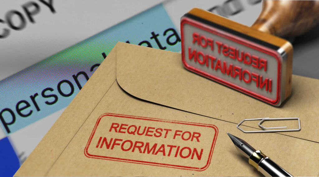 emergency data request